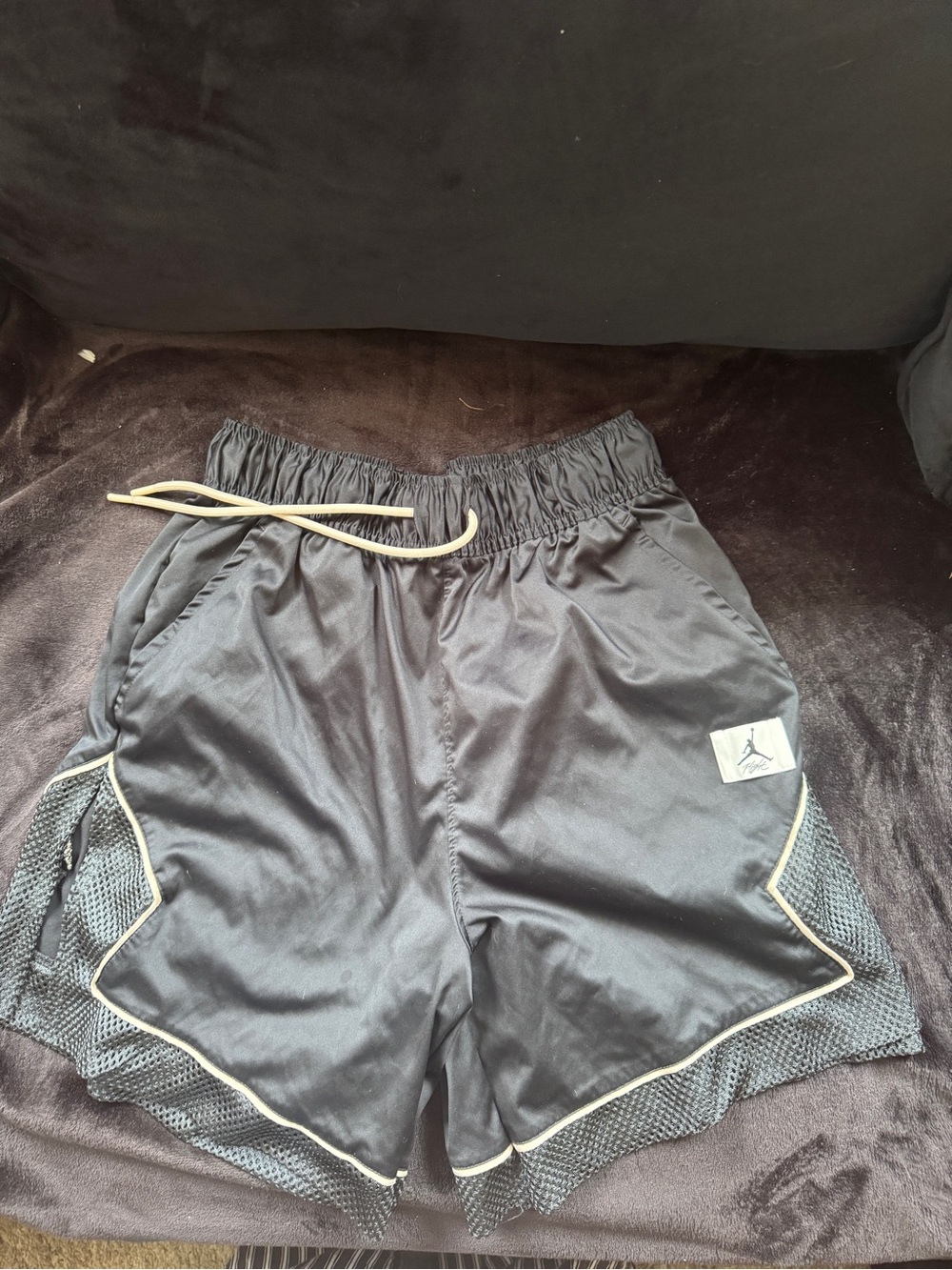 Jordan Black Shorts with Jumpman Logo